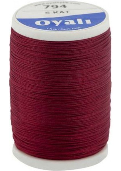 Oyalı 6 Kat Suni Ipek Renk:794 Kanaviçe Etamin El Nakış Işleme Ipi