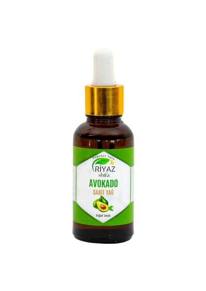 Avokado Sabit Yağı | Saf Soğuk Sıkım 30 ml