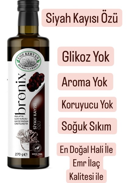 Siyah Malatya Kayısı Özü 270G