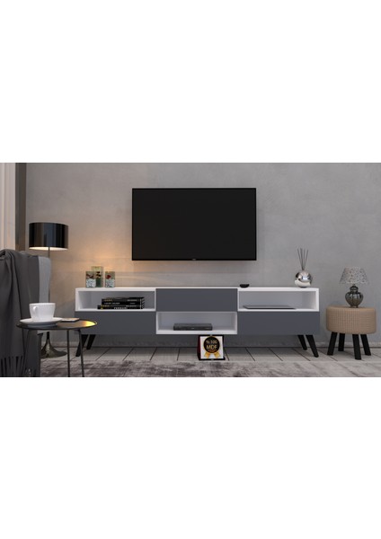 Square Tv ÜNITESI, Mdf,kolay Kurulum,tv Sehpa