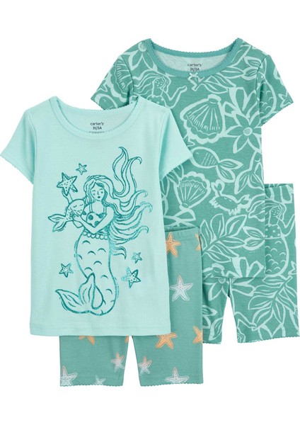 Küçük Kız Çocuk Pijama Set