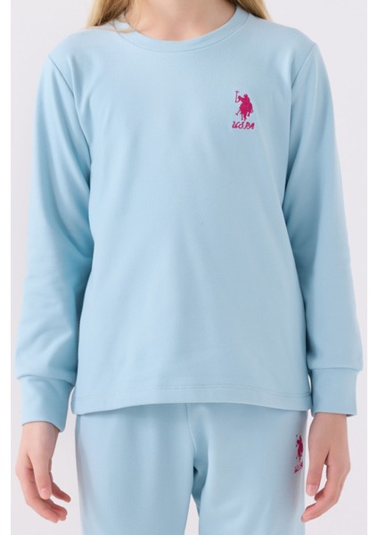 Kız Çocuk Mavi Pijama Takımı fırsatları