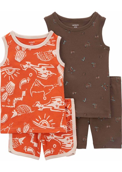 Küçük Erkek Çocuk Pijama Set