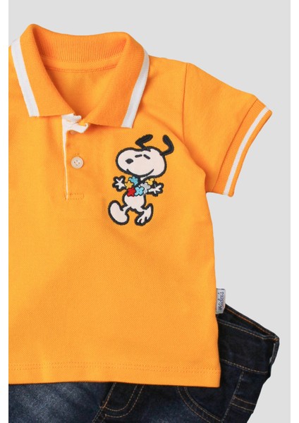 Erkek Bebek Pamuklu Polo Takım Pantolon Üst Ikili Takım Düğün Doğum Günü Nişan Nikah Bayram modelleri