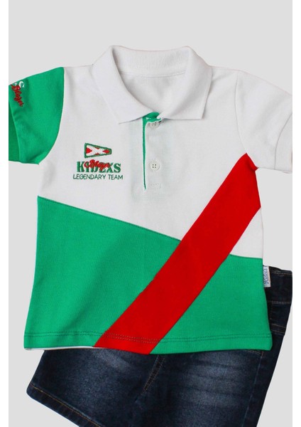 Erkek Bebek Pamuklu Polo Takım Pantolon Üst Ikili Takım Düğün Doğum Günü Nişan Nikah Bayram fiyatları