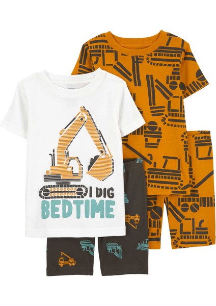 Küçük Erkek Çocuk Pijama Set