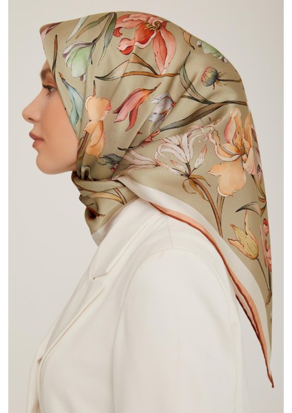 Sport Twill Eşarp - 8825-33 Yağ Yeşili fiyatları
