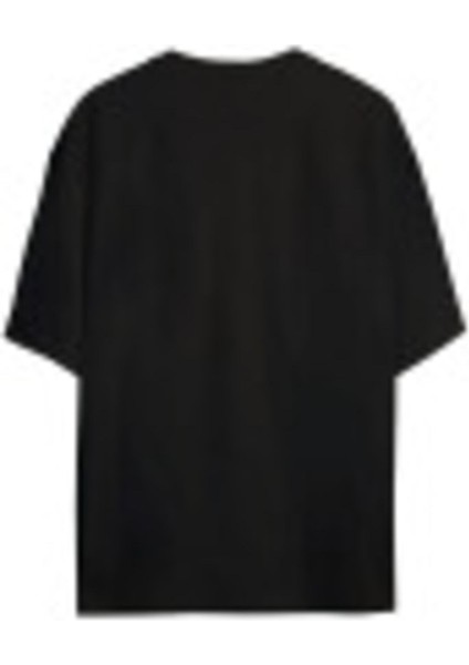 Akita Köpek Baskılı Oversize Unisex T-Shirt fiyatları