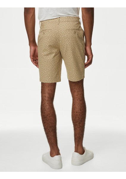 Palmiye Desenli Chino Şort modelleri