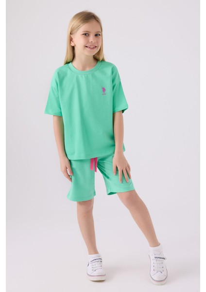Kız Çocuk Bambu Bermuda Takım modelleri