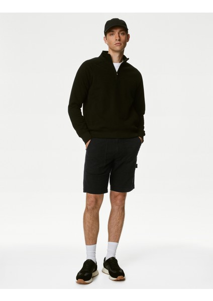 Regular Fit Utility Şort