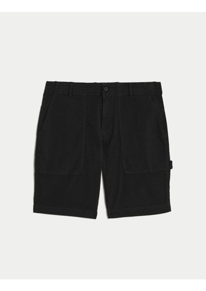 Regular Fit Utility Şort indirimleri