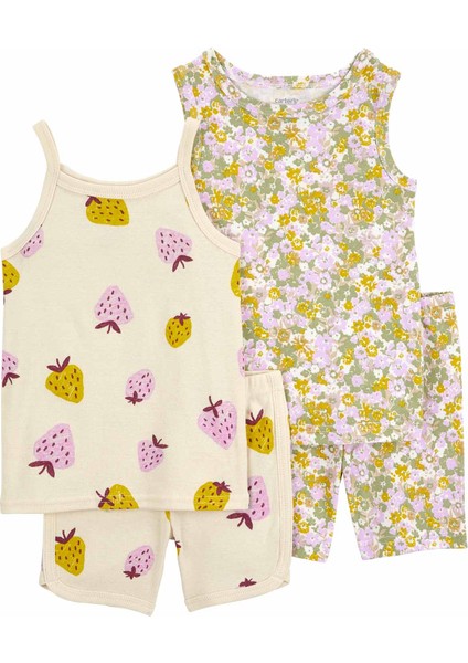 Küçük Kız Çocuk Pijama Set