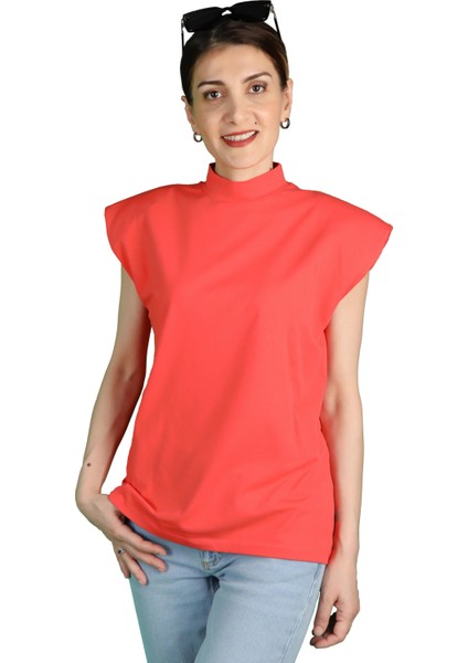 Kadın Süprem Vatkalı Yarasa Kol T-Shirt modelleri