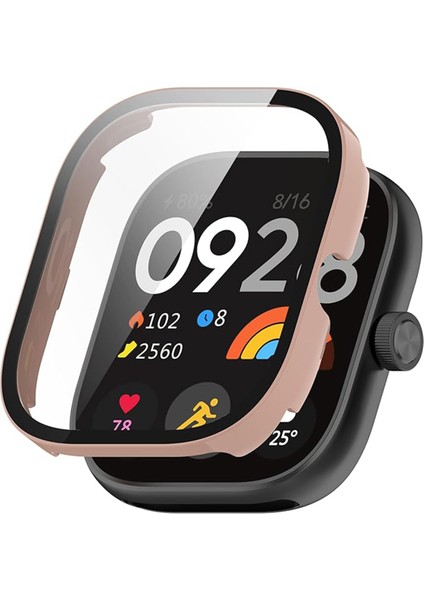Xiaomi Redmi Watch 4 Ekran Korumalı Sert Rubber Kılıf - AL3173