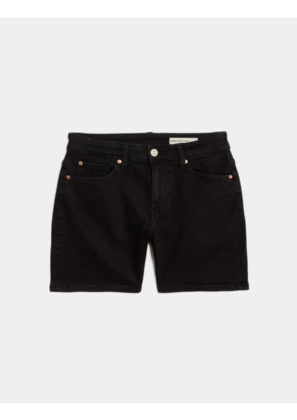 Regular Fit Denim Şort