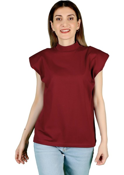 Kadın Süprem Vatkalı Yarasa Kol T-Shirt fiyatları