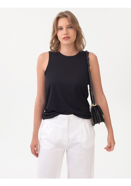 Relaxed Fit Yuvarlak Yaka T-Shirt