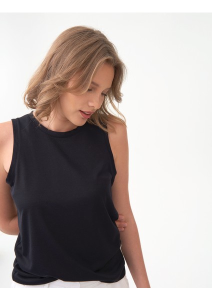 Relaxed Fit Yuvarlak Yaka T-Shirt