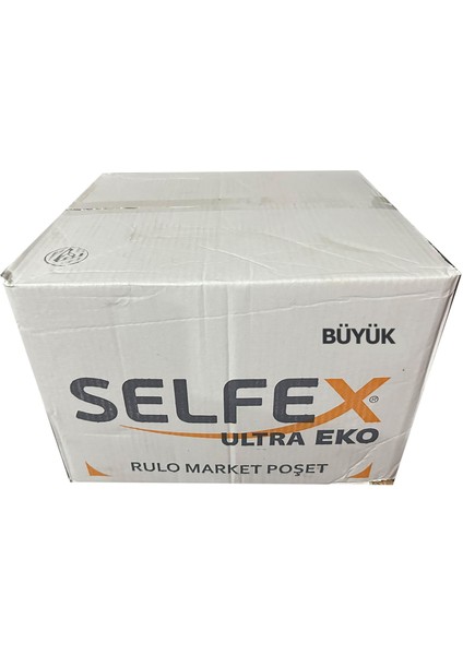 Şeffaf Market Poşet Torba - Hışır Atlet Poşet - Büyük Boy - 200 Adetlik 20 Rulo / Koli