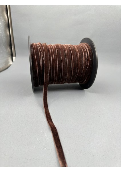 1 cm Düz Kadife-5 Metre