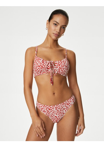 Marks & Spencer Yüksek Bel Desenli Bikini Altı