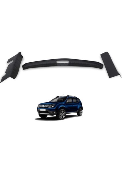 Dacia Duster Uyumlu 2010-2017 Abs Bagaj Koruma Eşiği 3 Parça