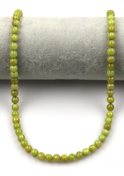 Yeşil Opal Doğal Taş Dizi 6 mm Küre Kesim fiyatları