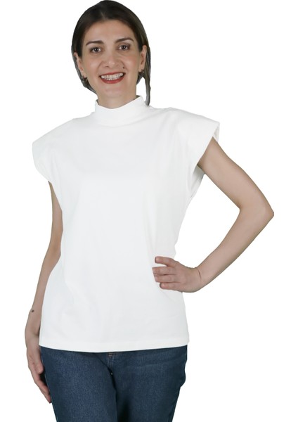 Kadın Süprem Vatkalı Yarasa Kol T-Shirt fırsatları