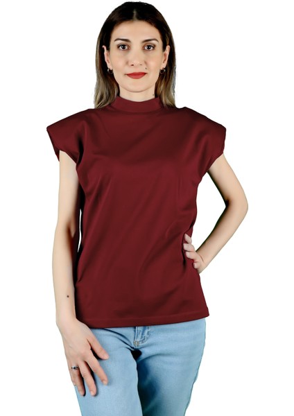 Kadın Süprem Vatkalı Yarasa Kol T-Shirt fırsatları