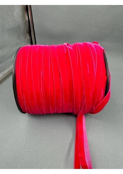 1 cm Düz Kadife-5 Metre