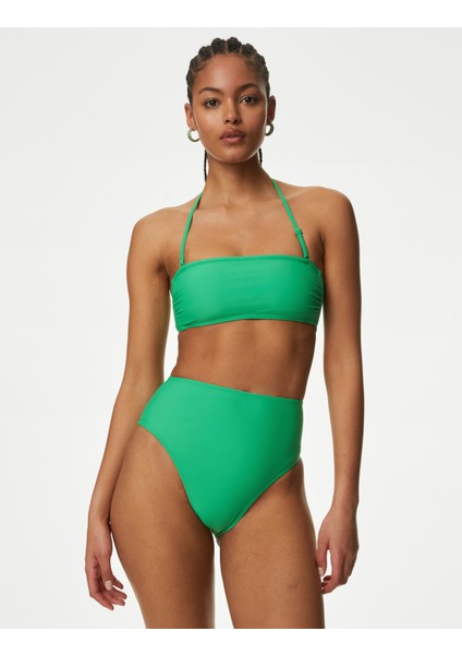 Marks & Spencer Regular Fit Bandeau Bikini Üstü