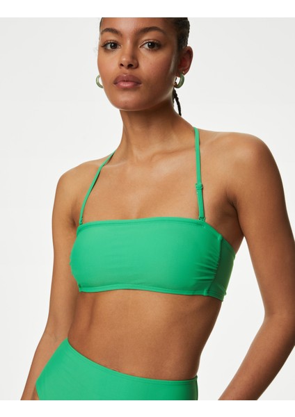 Marks & Spencer Regular Fit Bandeau Bikini Üstü