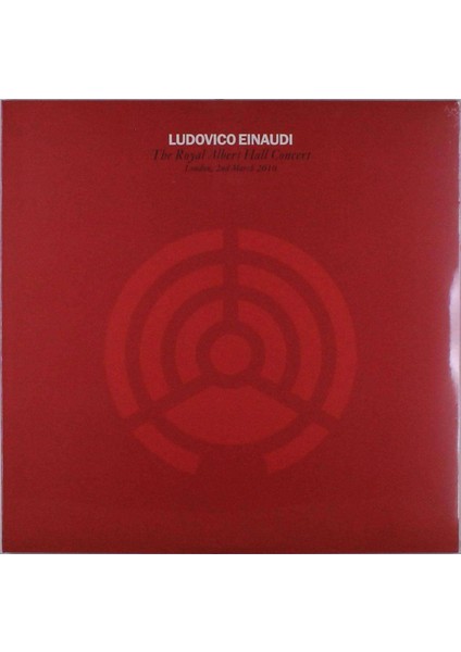 Ludovico Einaudi - The Royal Albert Hall Concert (Renkli 3LP) (Plak)