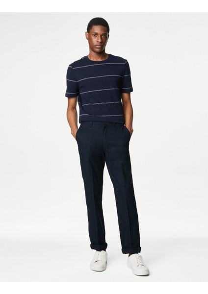 Marks & Spencer Regular Fit Keten Chino Pantolon