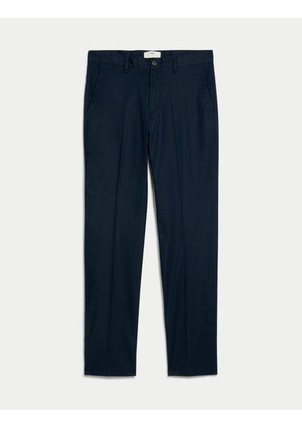 Marks & Spencer Regular Fit Keten Chino Pantolon