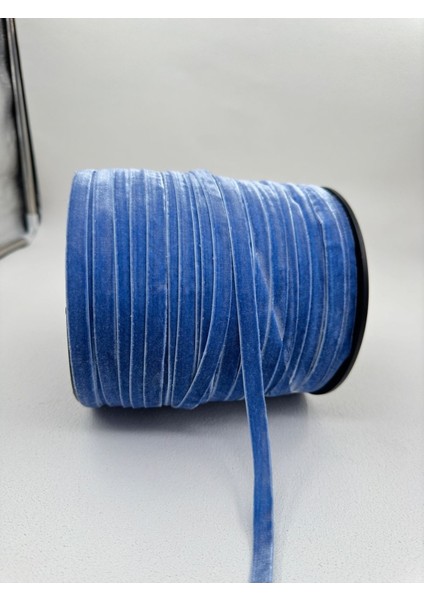 1 cm Düz Kadife-5 Metre