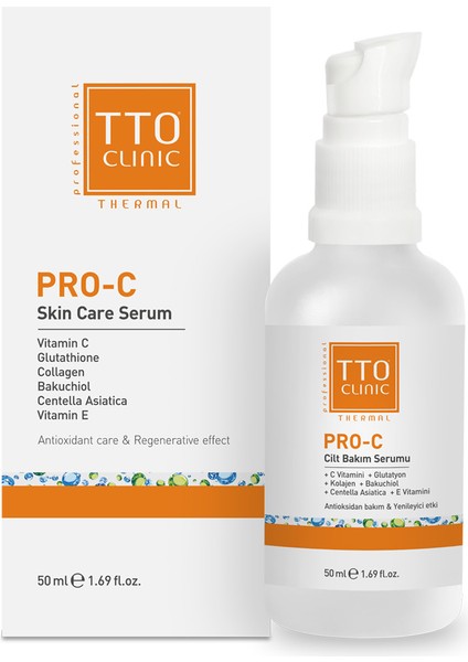 Tto Clınıc Pro-C Cilt Bakım Serumu 50 ml