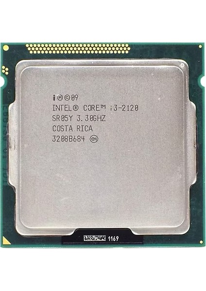 Core i3 2120 3,3 GHz 3 MB Cache 1155 Pin İşlemci