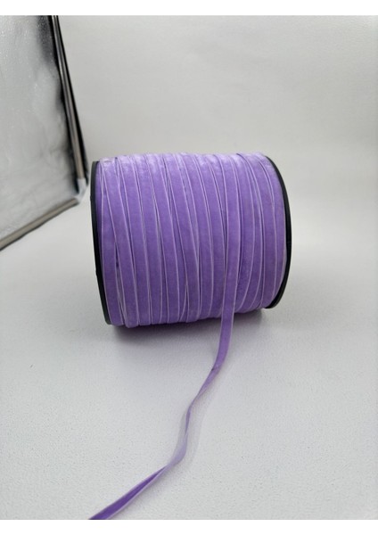 1 cm Düz Kadife-5 Metre