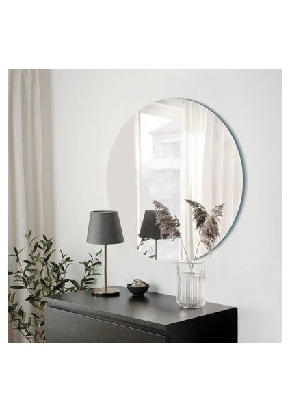 Ant Home Ayna / Yuvarlak Ayna / Dekoratif Ayna / Banyo Aynası/konsol Aynası 60 ÇAP