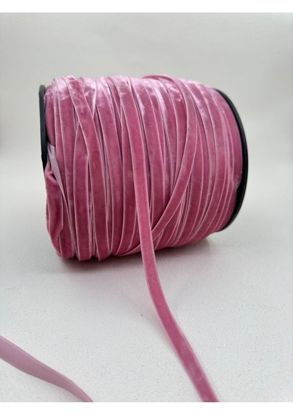 1 cm Düz Kadife-5 Metre