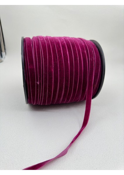 1 cm Düz Kadife-5 Metre