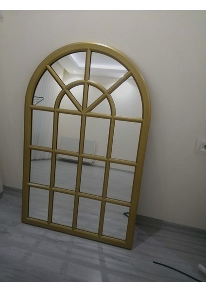 Pencere Model Ayna Duvar Aynası Salon Aynası Dressuar Aynası 103CM x 70 cm
