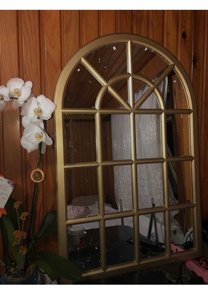 Pencere Model Ayna Duvar Aynası Salon Aynası Dressuar Aynası 103CM x 70 cm