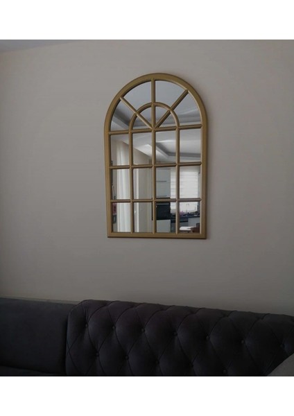 Pencere Model Ayna Duvar Aynası Salon Aynası Dressuar Aynası 103CM x 70 cm