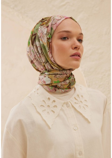 Linda Desen Rami Şal Gül Pembe fiyatları