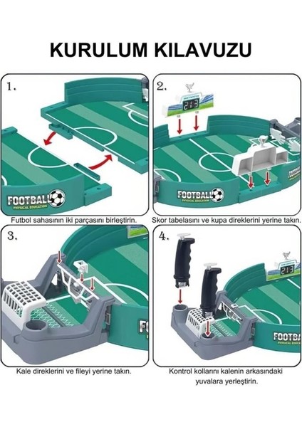 Masaüstü Tuşlu Langırt Futbol Oyunu modelleri