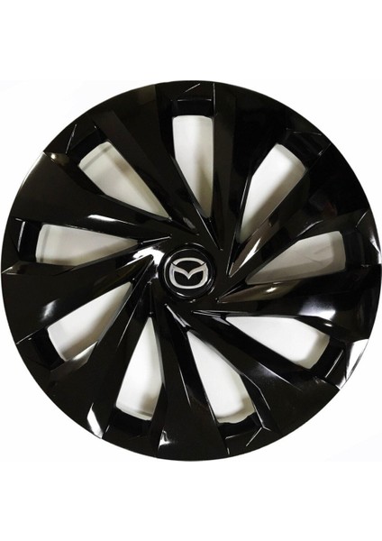 Mercedes C Uyumlu 14 Inç 4 Adet Piano Black Siyah Jant Kapağı Takımı
