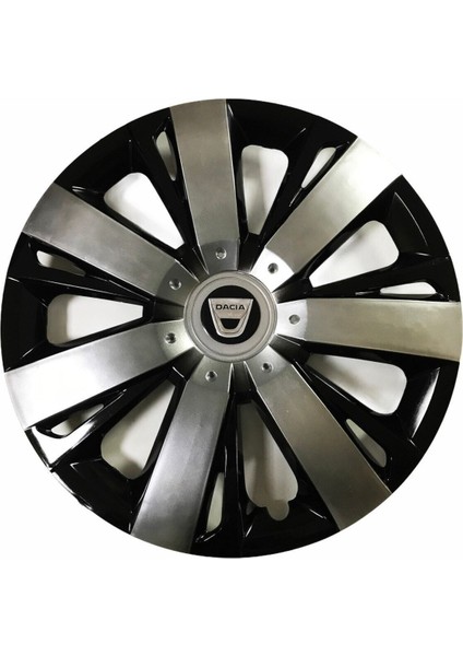 Volkswagen Caddy Uyumlu 15 Inç 4 Adet Piano Black Siyah Jant Kapağı Takımı
